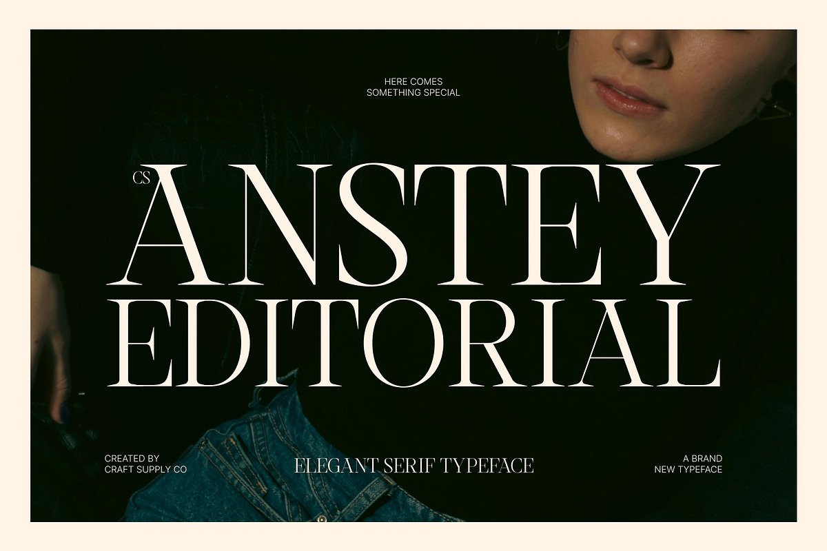 CS Anstey – Elegant Serif Font, a Serif Font by Craft Supply Co. (Photo 1 of 8)