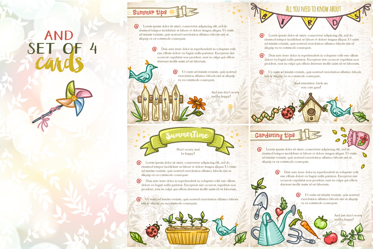 Gardening Illustrations Set, an Illustration by Dreaming_Lucy (Photo 6 of 6)