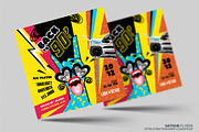 Back to 90s Music Party Flyer, a Flyer Template by Satgur Graphic Design (Thumbnail 2 of 6)