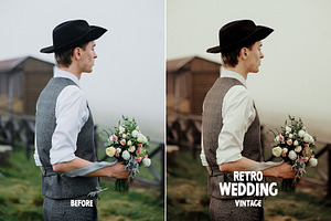 Retro Wedding Lightroom Presets