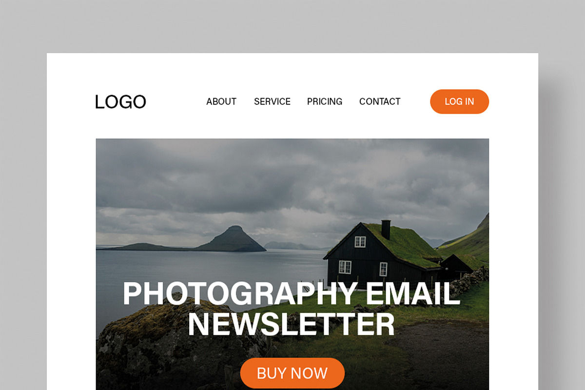 Clean Modern Email Newsletter preview 2