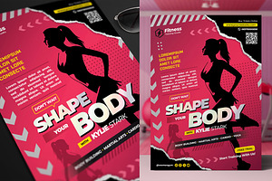 Women Fitness Flyer, a Flyer Template by Aarley Kaiven