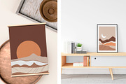 Boho Abstract Landscapes, a Decorative Illustration by Pretty Meerkat (Thumbnail 4 of 8)