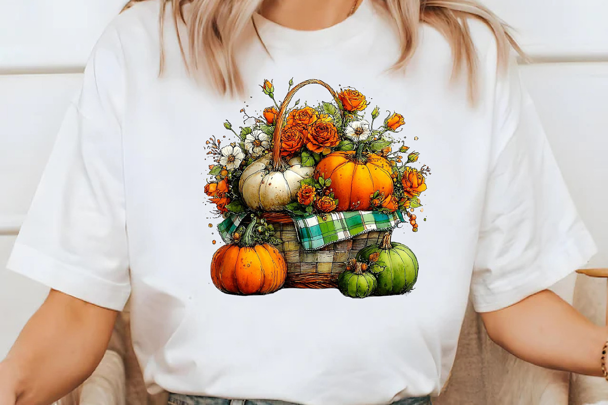 Whimsical Halloween Pumpkin Clipart, a Seasonal Illustration by Designworld (Photo 5 of 7)
