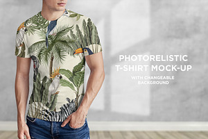 Isolated T-Shirt Mock-Up