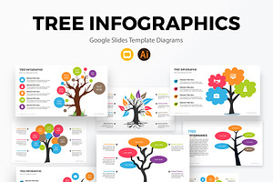 Tree Infographics Google Slides