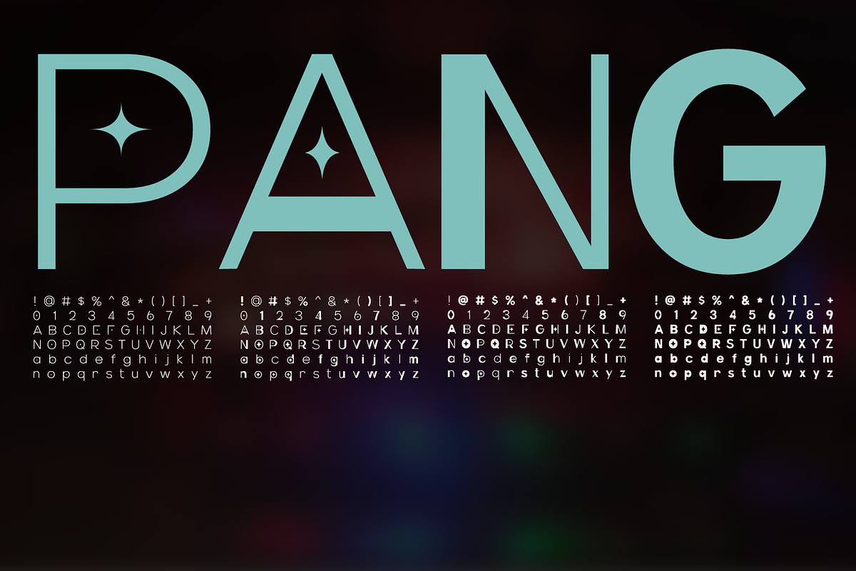 HU Tagada / 20% OFF, a Sans Serif Font by heummdesign (Photo 4 of 6)