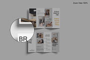 Four-Fold (4 fold) Brochure Mockups, a Books & Magazine Mockup by Lxadesign (Thumbnail 11 of 14)
