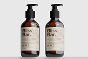 Pump Bottle Mockup Set, a Household Mockup by graphicsauce (Thumbnail 4 of 4)