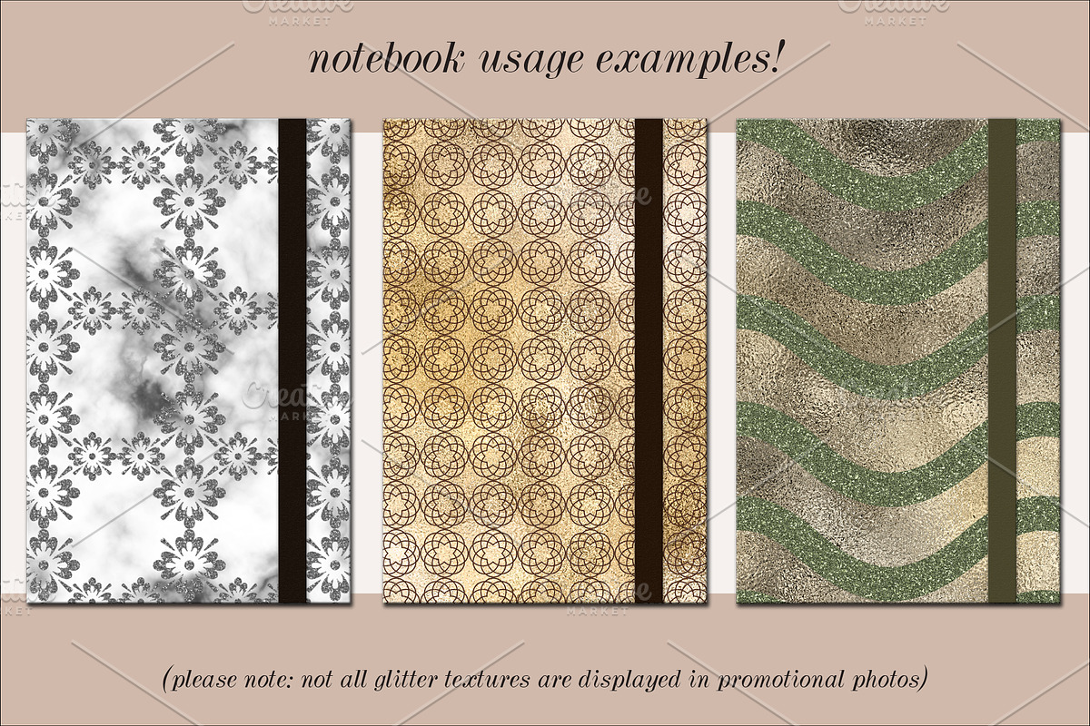Basic Glitter Textures Collection II, a Texture Graphic by MarieMcKennaDesigns (Photo 5 of 6)