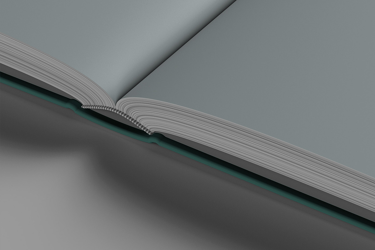 Letter Size Book Mockup - 8 views, a Books & Magazine Mockup by Illusiongraphic (Photo 23 of 24)