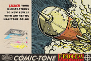 Comic-Tone Process Color System, a Layer Style Add-On by StudioWorks (Thumbnail 5 of 12)