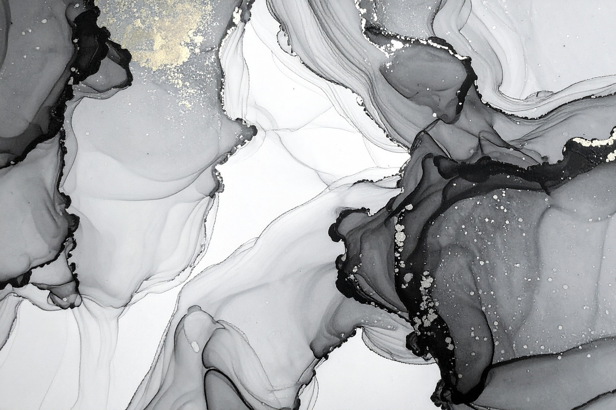 Luxury Monochrome Ink Textures – 10, a Graphic by NOMO DESIGN (Photo 8 of 20)