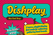 YJ Dishplay – Playful Display Font, a Handwritten Font by YENTY JAP CO (Thumbnail 2 of 7)