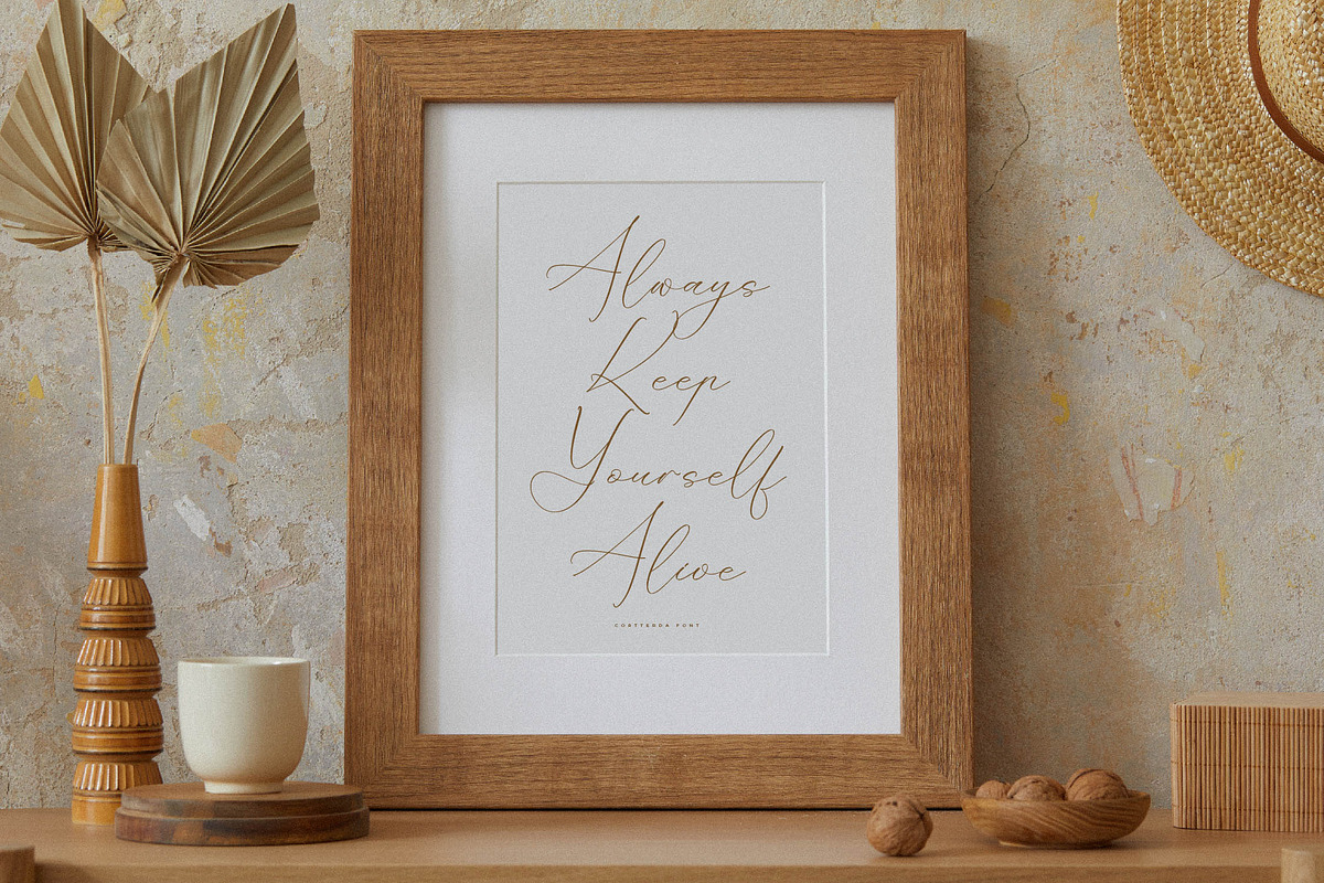 Portterda Modern Calligraphy Font, a Script Font by Storytype Studio (Photo 11 of 15)