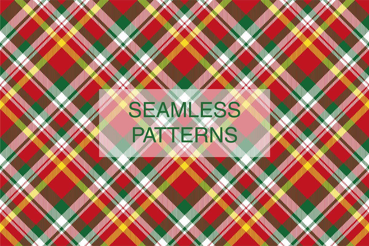 #75 Christmas New Year Plaids, a Pattern Graphic by Plaid4You (Photo 11 of 11)