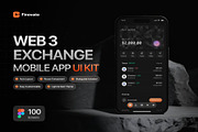 Web3 Crypto Mobile App UI Kit, an UI Kit Template by Creative Perspective (Thumbnail 1 of 6)