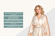 Watercolor Rome Vacation Clipart, an Object Illustration by BusyDaydesign (Thumbnail 7 of 9)