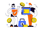 10 Crypto Wallet Illustration, a Finance Illustration by denayunebgt (Thumbnail 4 of 4)