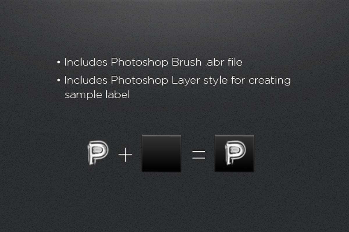 Label Maker Punch Type, a Brush Add-On by jeffportaro (Photo 2 of 3)