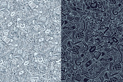 9 School Seamless Patterns Set, a Decorative Illustration by BALABOLKA (Thumbnail 5 of 5)