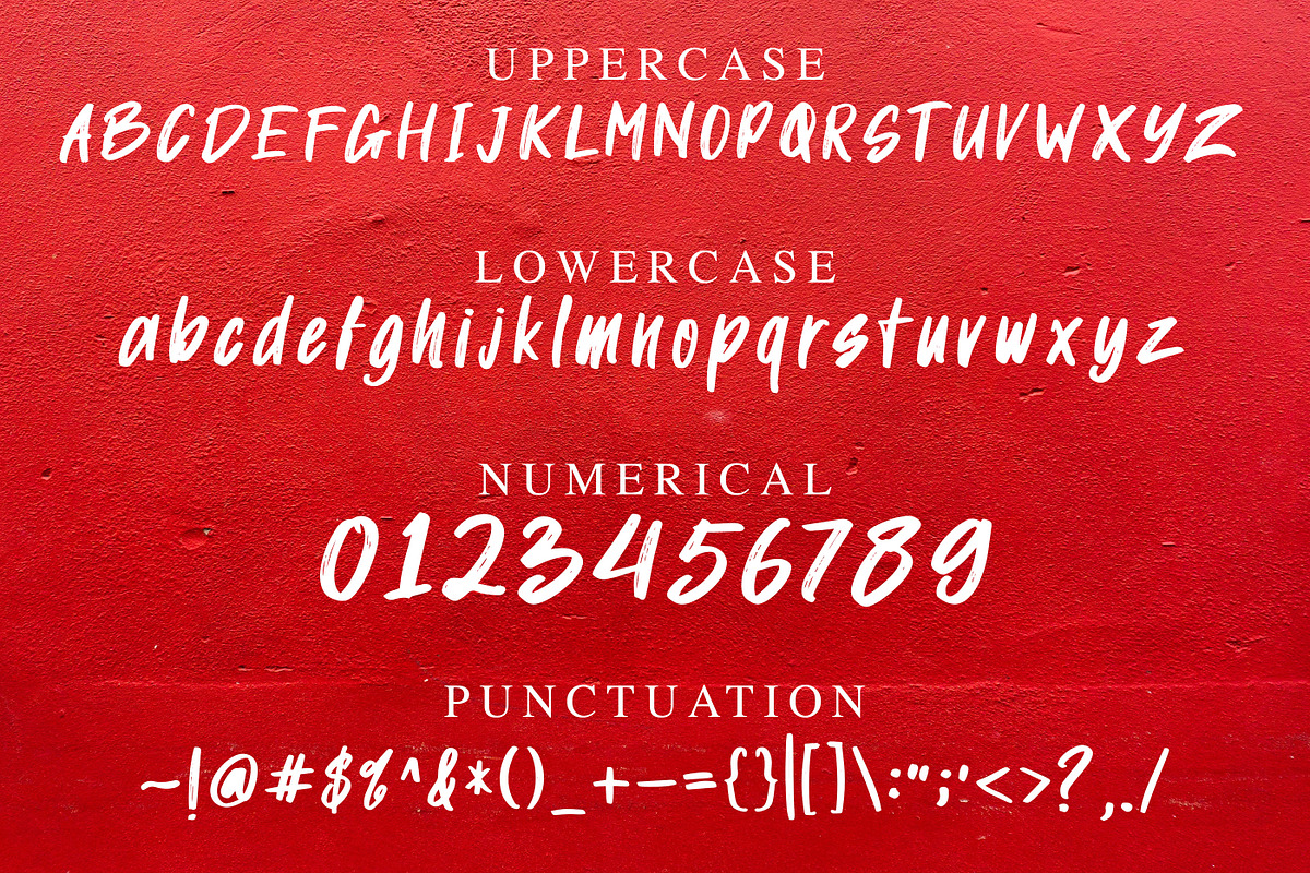 GUINEL - Brush Font, a Script Font by NTC Graphic (Photo 4 of 5)