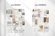 White Christmas Instagram Templates, a Social Media Template by SociallyyCreative (Thumbnail 3 of 10)