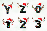 Christmas Alphabet Png Clipart, an Illustration by Creative Art (Thumbnail 5 of 10)