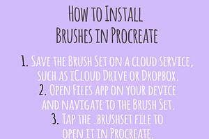 Procreate Coloring Brushes