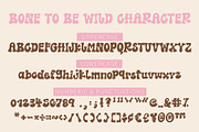 Bone to be wild-Retro halloween font, a Handwritten Font by BitongType (Thumbnail 7 of 7)
