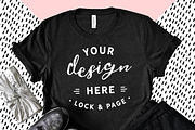 Bella Canvas 3001 Graphic Mockups, a Shirt Mockup by lock and page (Thumbnail 30 of 65)