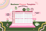 CEO Business Planner Spreadsheet, a Templates & Theme by bellaROSEworkshop (Thumbnail 3 of 5)