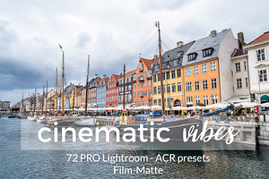 Cinematic Vibes Lightroom Presets