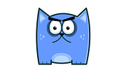 Cat Expressions, an Illustration by Illustrations & Templates (Thumbnail 4 of 5)