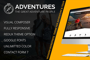 Adventure and Tour WordPress Theme
