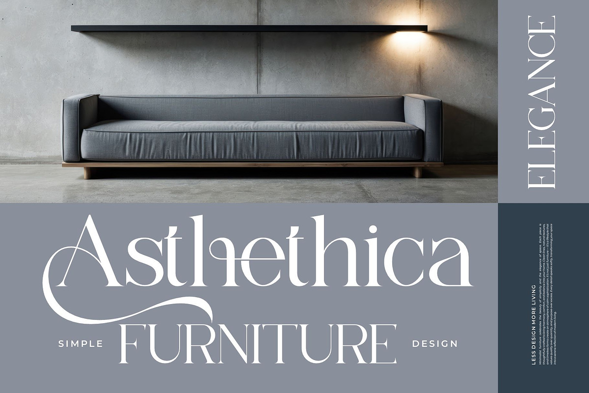 Chena | Modern Minimalist Serif Font, a Serif Font by Ermedia Studio (Photo 9 of 10)