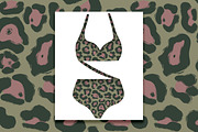 Wild Animal Print Set Modern Vintage, a Pattern Graphic by Oksana Dovhopol Art (Thumbnail 17 of 19)