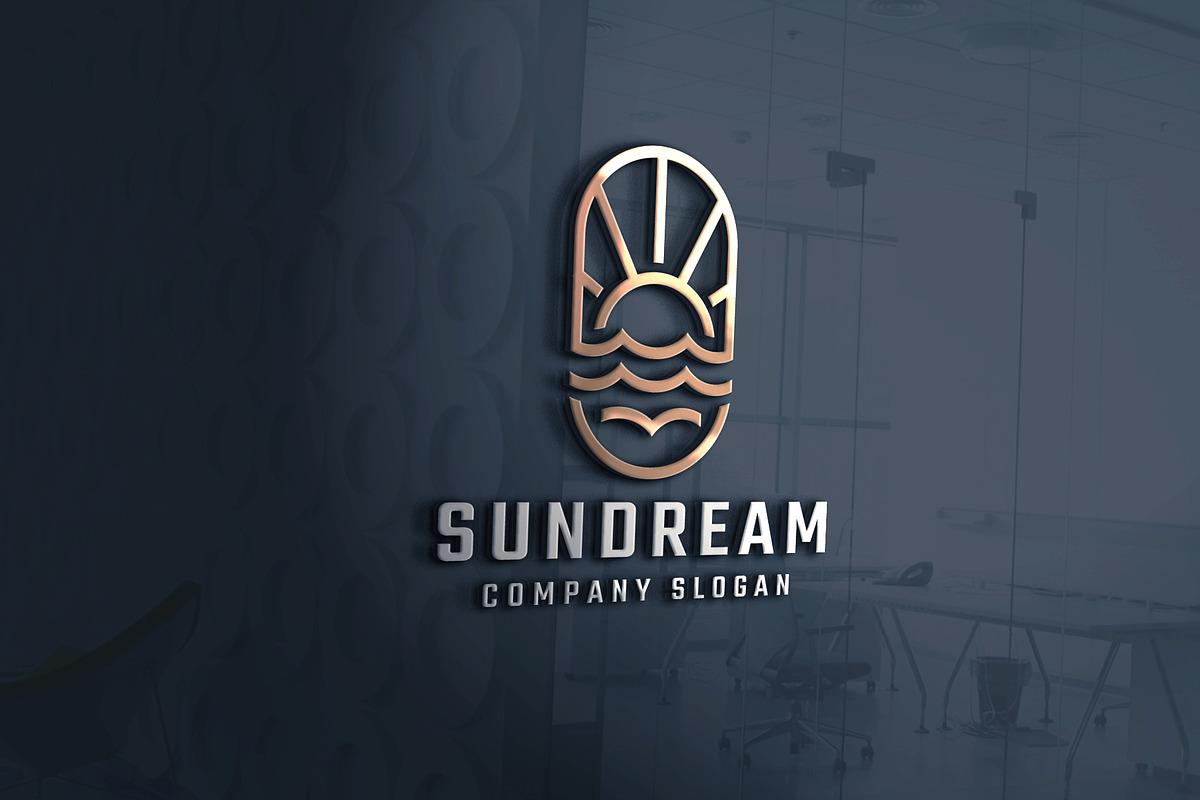 Sun Dream Travel Logo, a Branding & Logo Template by Design_Planet (Photo 1 of 4)