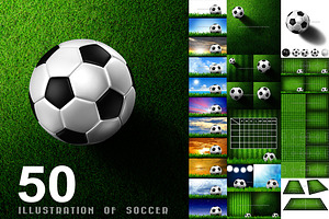 50 Illustration of soccer