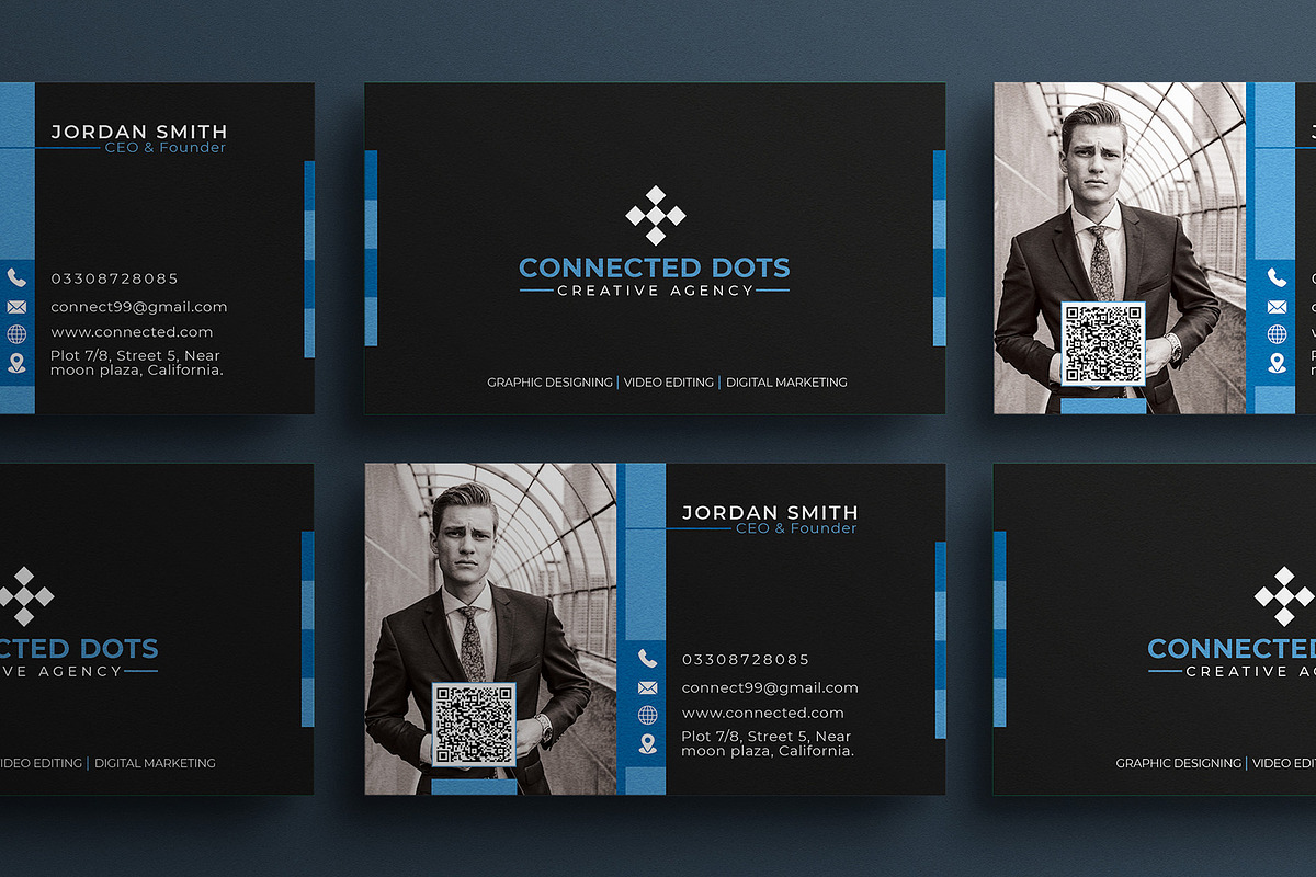 Modern Corporate Business Card, a Business Card Template by Saman Osama (Photo 5 of 5)