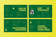 Green Business Plan Google Slide, a Presentation Template by Aiyari Graphic (Thumbnail 5 of 5)