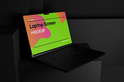 Laptop Screen Mockup, a Device Mockup by seulangagraphic (Thumbnail 3 of 5)