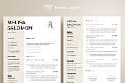 Resume Template 1, 2 page | Rome, a Resume Template by Resume Angels (Thumbnail 4 of 10)