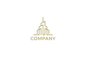 Skyscraper Logo Real Estate Property, a Branding & Logo Template by Signatoro