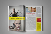 Clean & Modern Magazine Template, a Magazine Template by GreenDesign (Thumbnail 5 of 5)