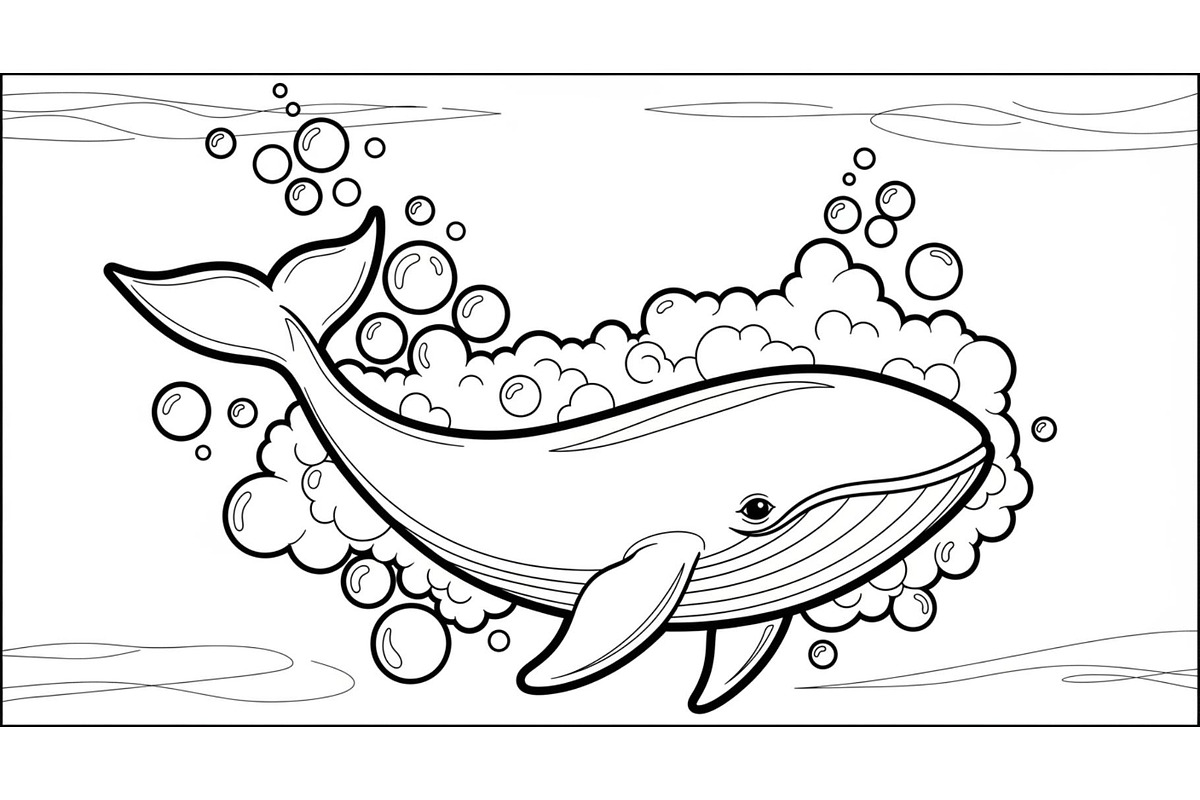 Whale Line Art Vector Bundle, an Illustration by yasushie (Photo 40 of 51)