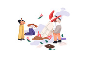 Business people set. Startup concept, a Person Illustration by PaperTrident (Thumbnail 4 of 13)