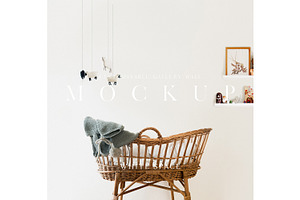 Nursery Mockup Frame Customisable