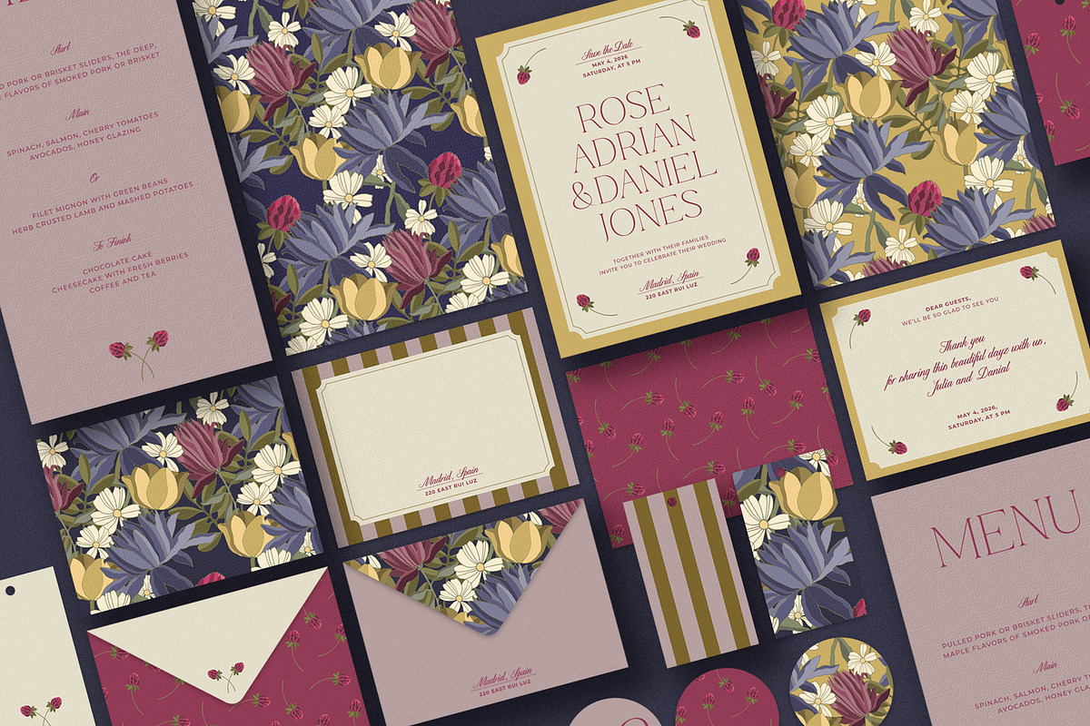 Garden | Wedding Stationery, an Invitation Template by Evgeniya Goktas (Photo 1 of 11)