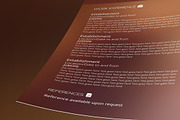 The Muffin Collection CV, a Resume Template by Valeur Design (Thumbnail 5 of 6)